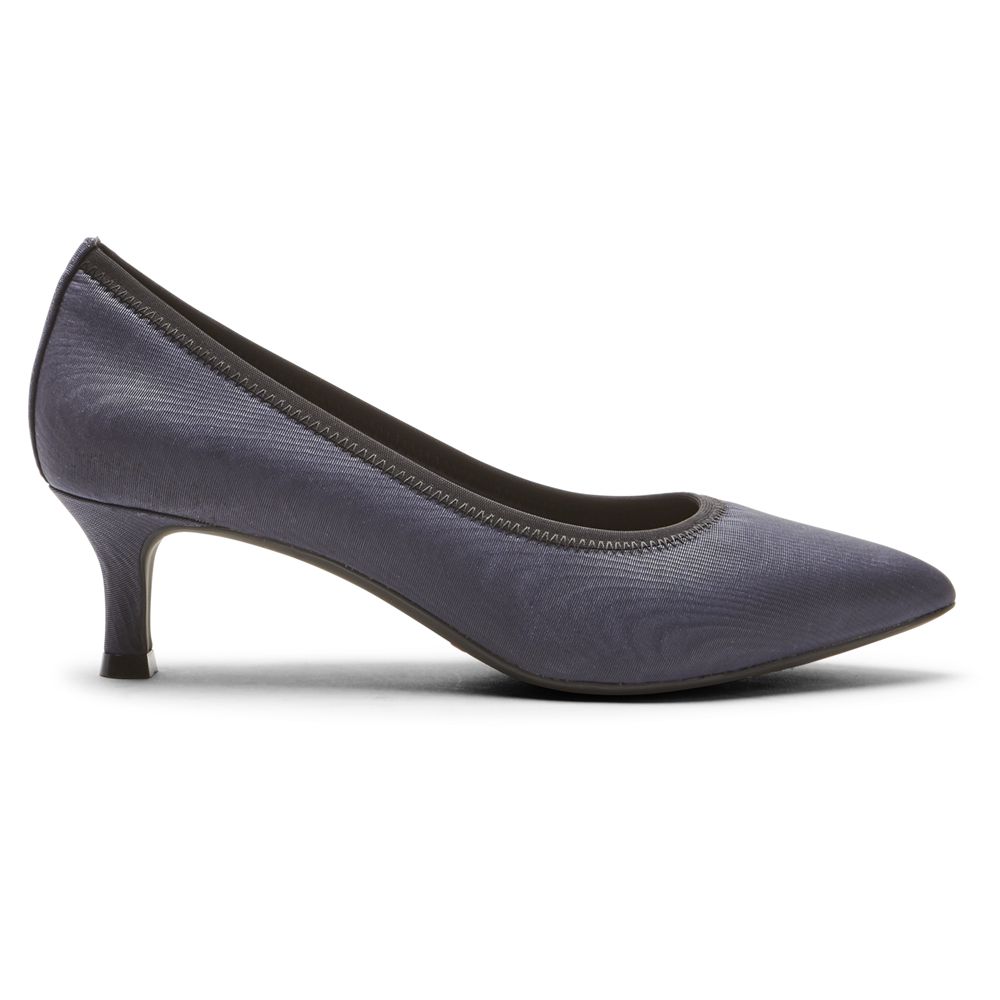 Rockport Total Motion Kaiya Heel - Womens Pumps - Navy - NZ (XAF-398047)